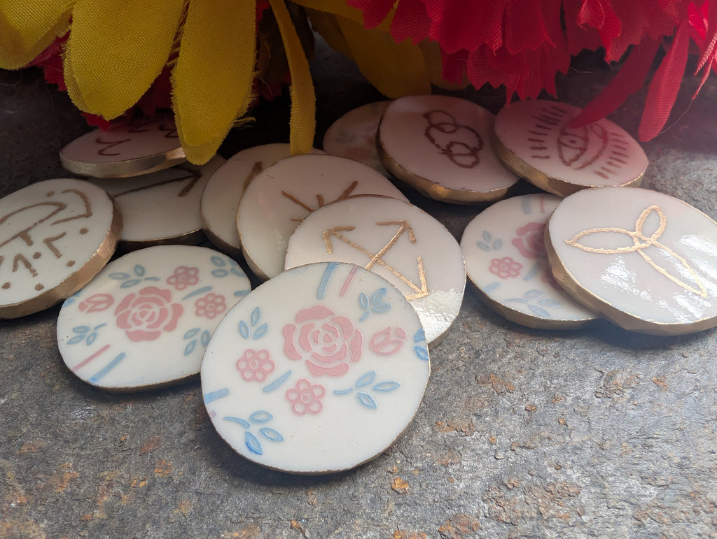 Rose Garden - witches runes