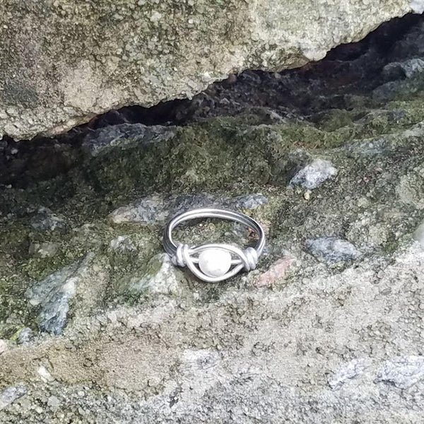 Howlite Ring
