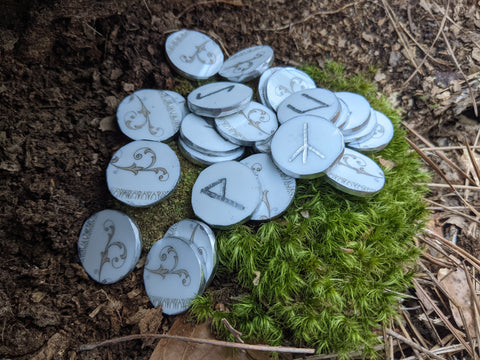 Flourish - elder futhark runes