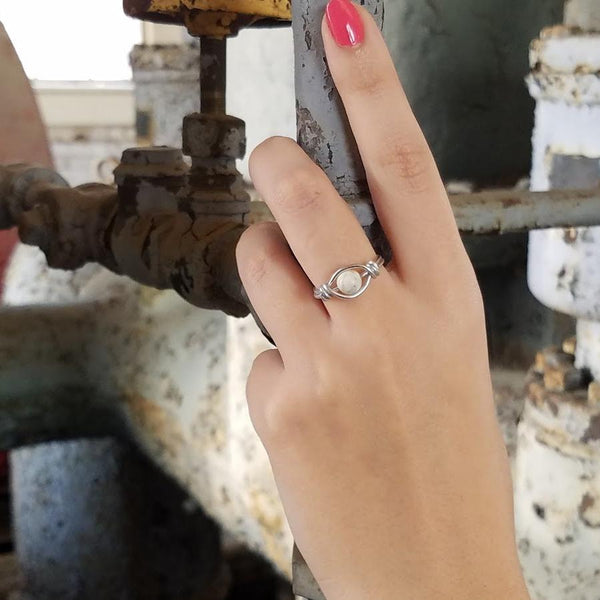 Howlite Ring